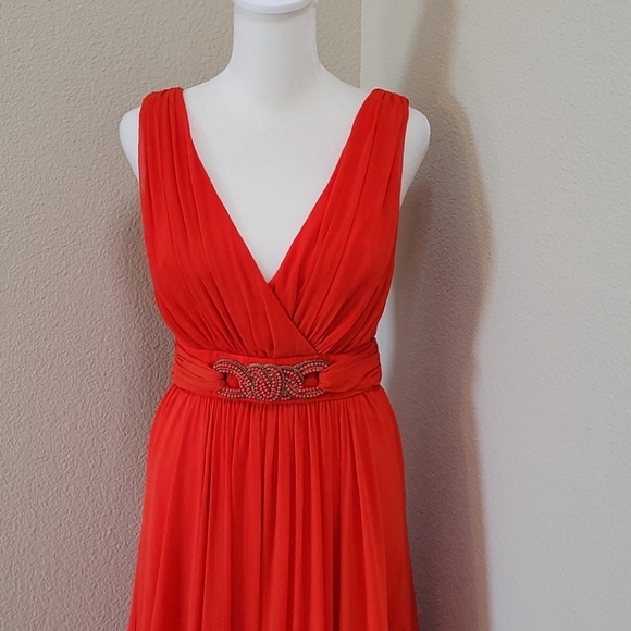 Badgley Mischka - formal evening maxi gown - Picture 4 of 11